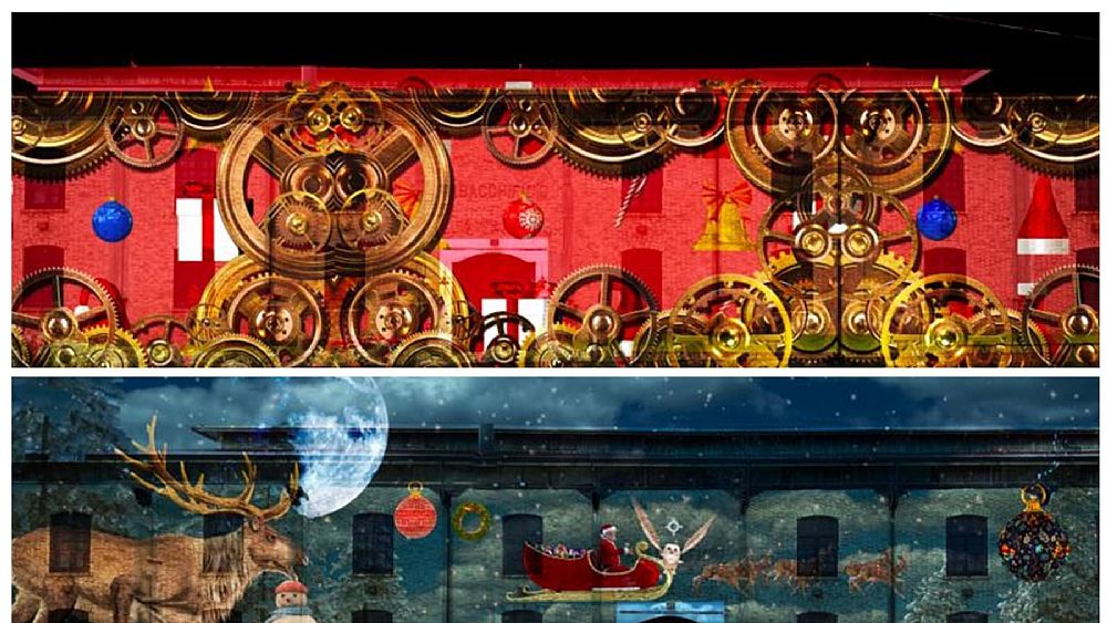 13122021 video mapping tabacchificio