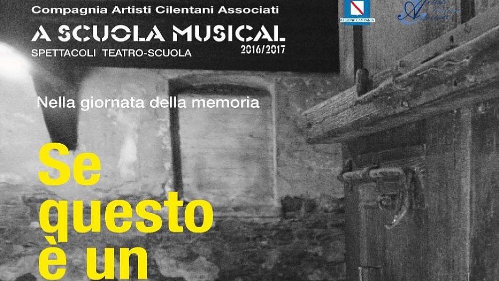 14012017 Locandina Se questo ee un uomo 