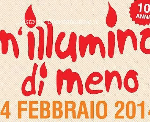 14022014 mi illumino di meno