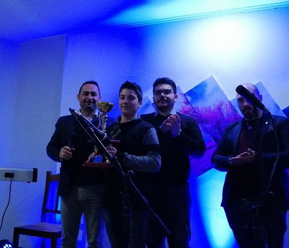 14032019 vincitore Antonio Loguercio