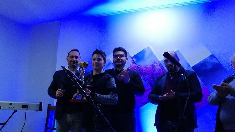 14032019 vincitore Antonio Loguercio