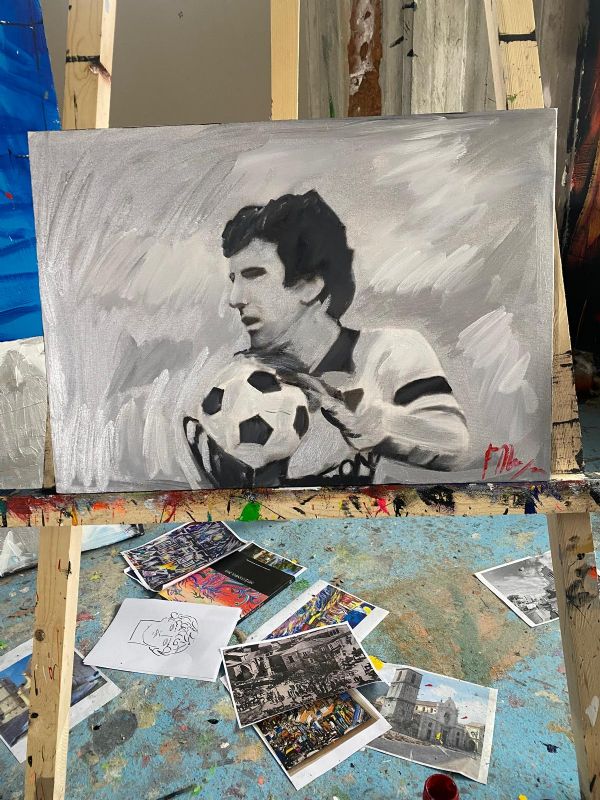 Fernando Mangone omaggia Dino Zoff