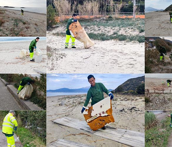 14032026 pulizia spiagge ascea