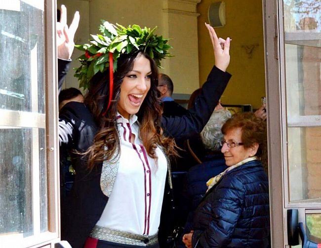 14042016 federica lepanto laureata