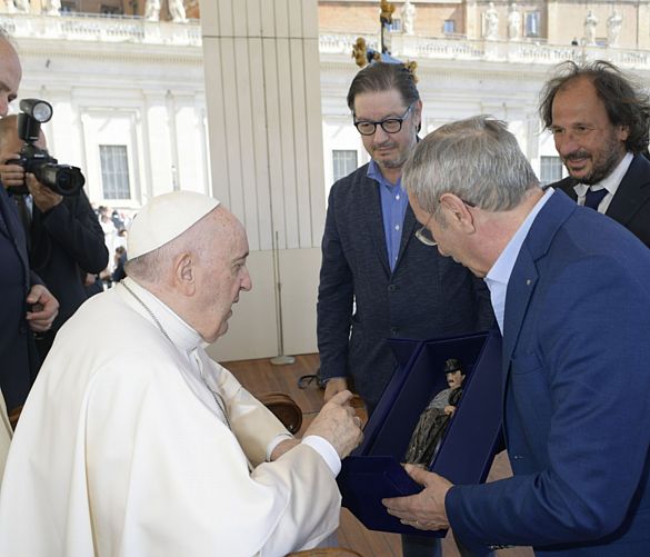 14052022 santo padre  claudio tortora  paolo logli  leonardo de amicis