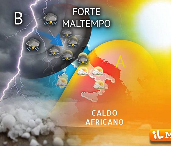 14052024 meteo italia divisa in 2