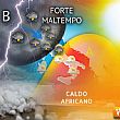 Avvisi foto - 14052024 meteo italia divisa in 2