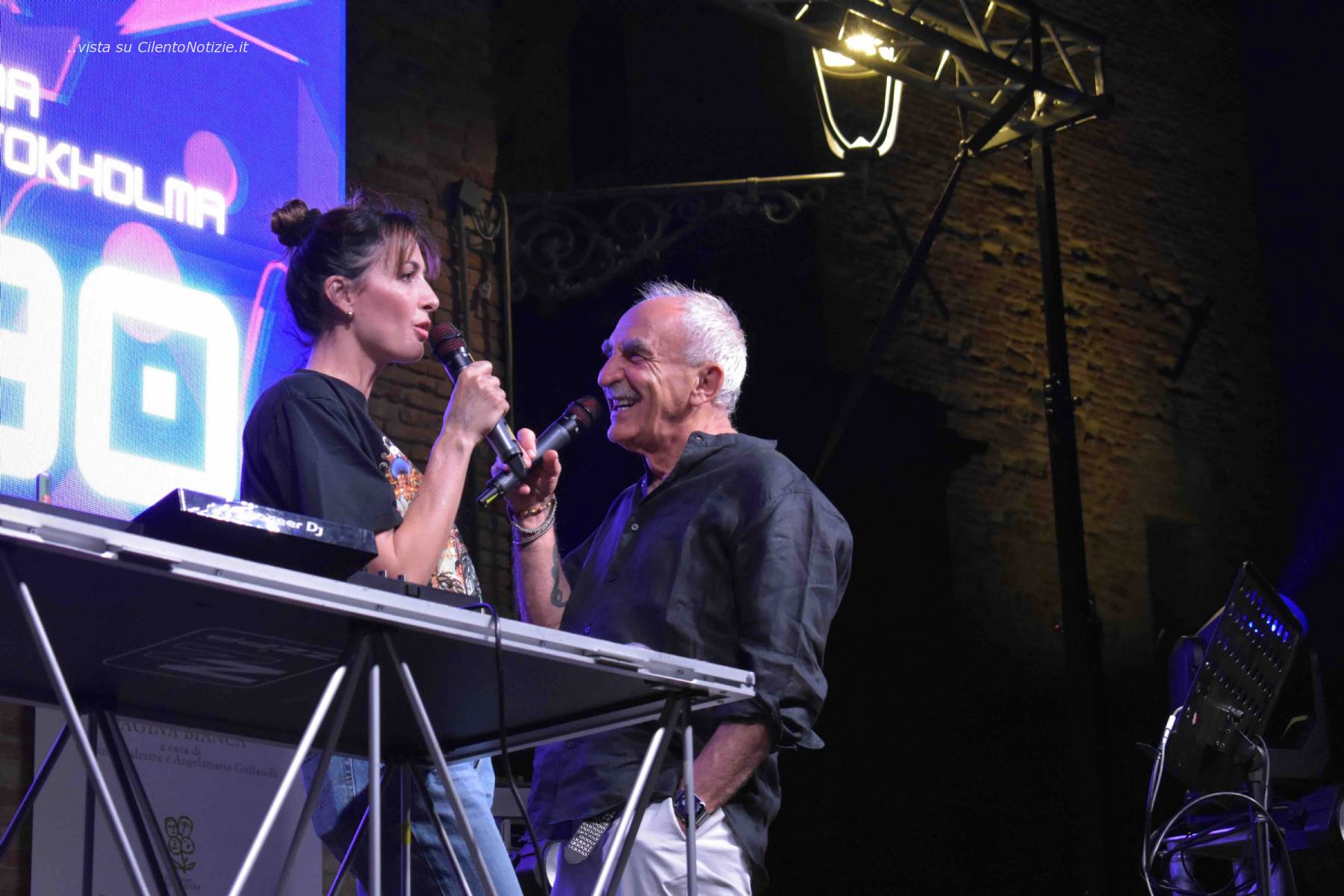 Ema Stokholma e Gino Castaldo