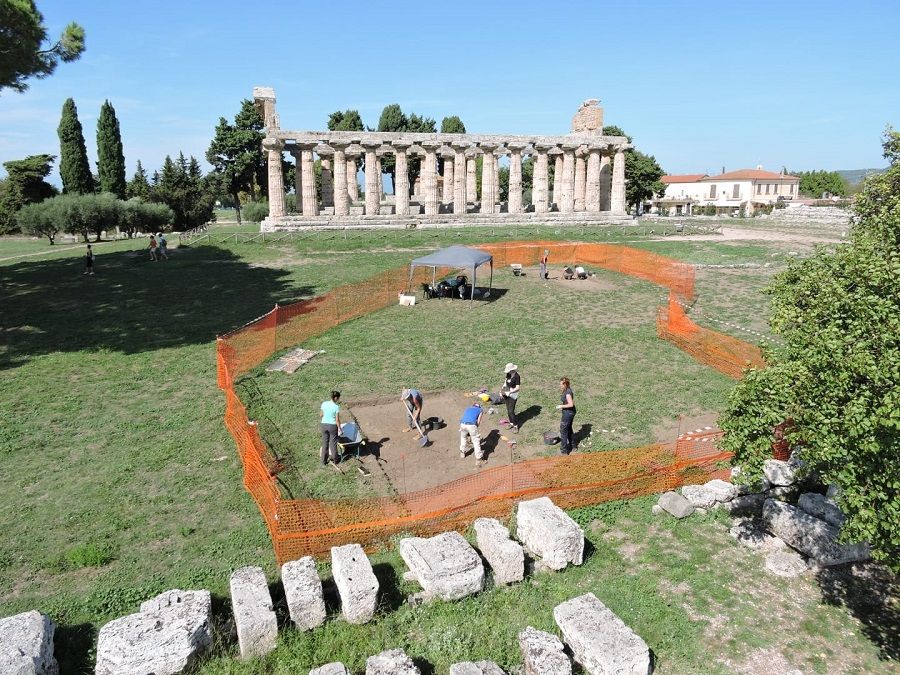 scavi a paestum