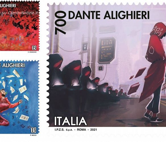 14092021 francobolli dante alighieri