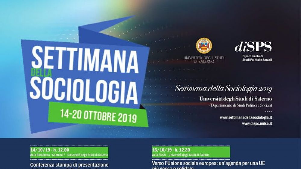 14102019 Locandina Settimana della Sociologia