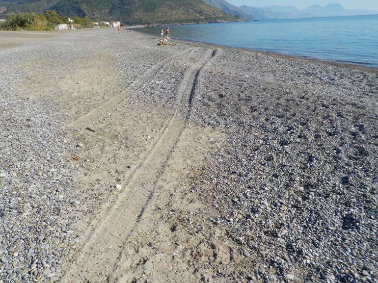 auto dune spiaggia