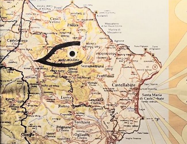 Marisa-Russo foto - 14102025 cartina geo cilento contrario