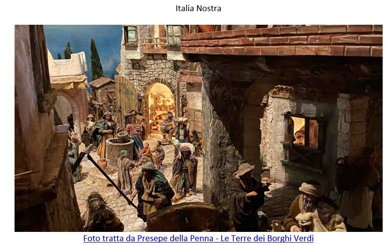 presepe italia nostra