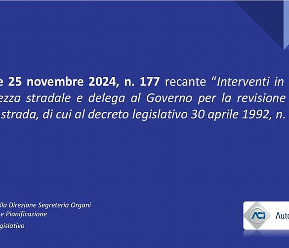 14122024 novita codice della strada