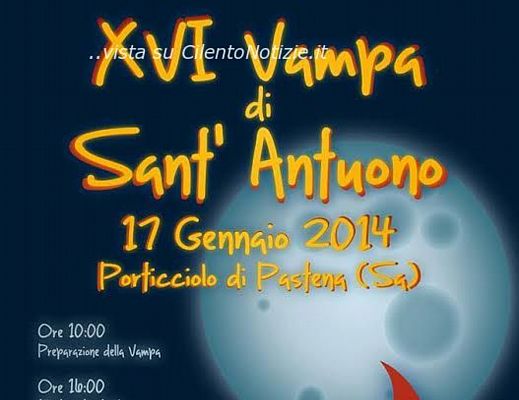 15012014 vampa di sant antonio salerno