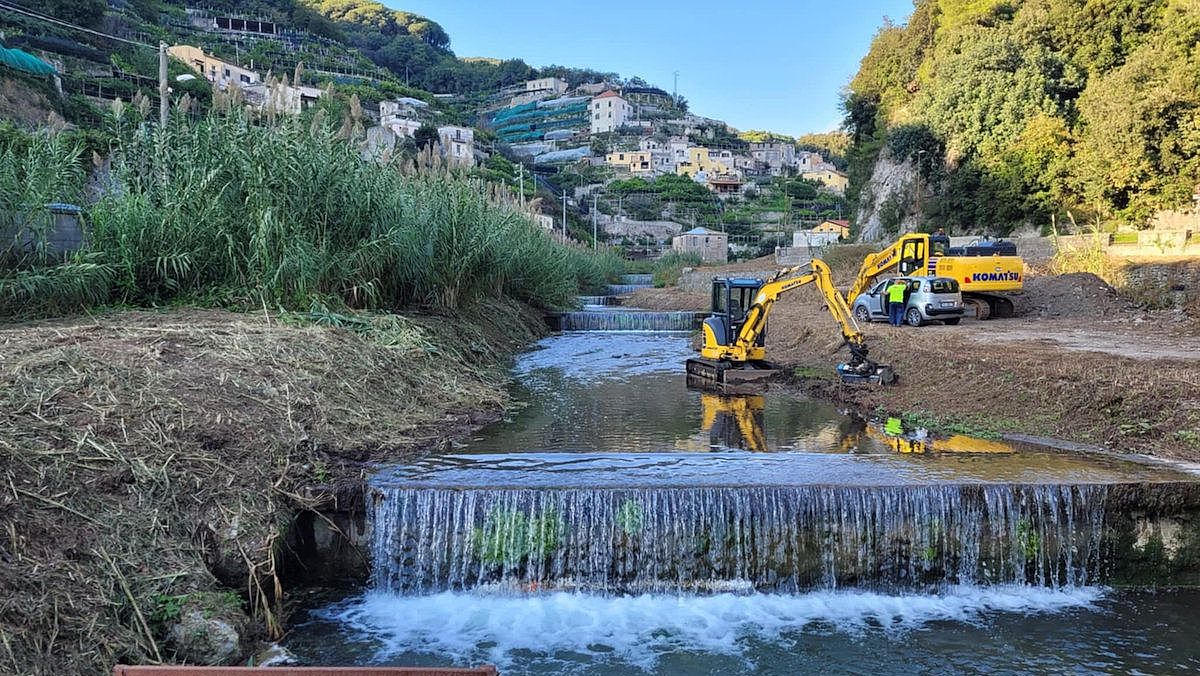 15012025 lavori ultimati   torrente reghinna maior  comune di maiori 1 15012025 lavori ultimati   torrente reghinna maior  comune di maiori 1