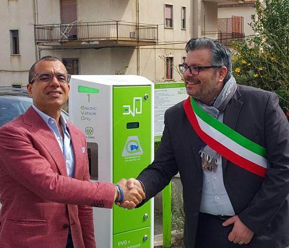 15032018 Rosario Pingaro e il sindaco Adamo Coppola