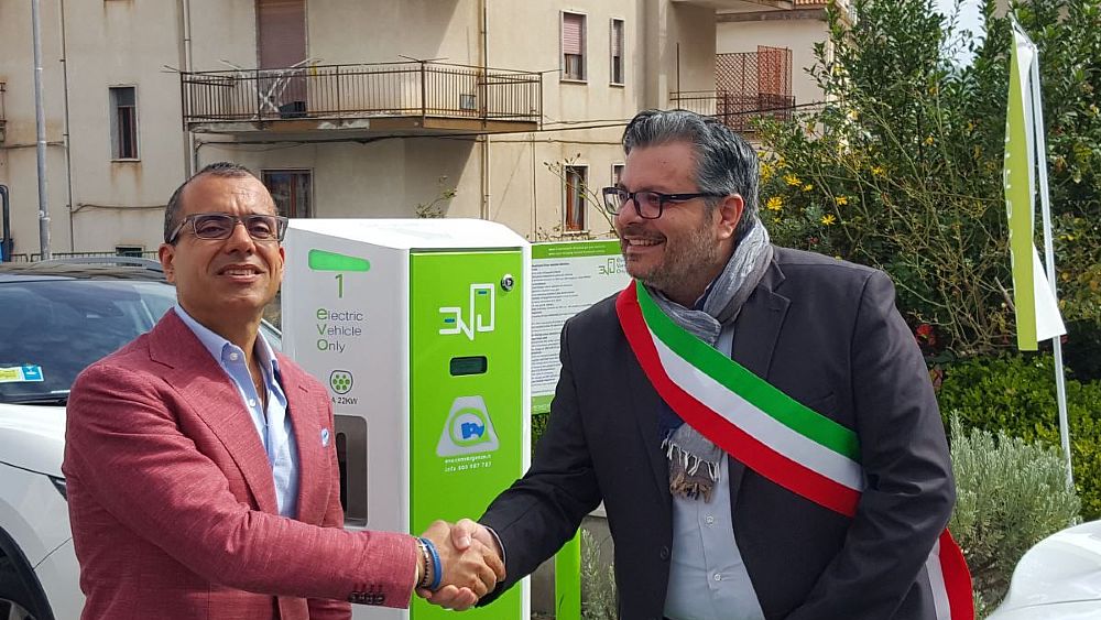 15032018 Rosario Pingaro e il sindaco Adamo Coppola 15032018 Rosario Pingaro e il sindaco Adamo Coppola