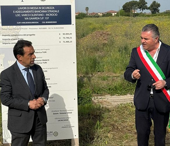15042024 sindaco capaccio alfieri e sindco giungano orlotti