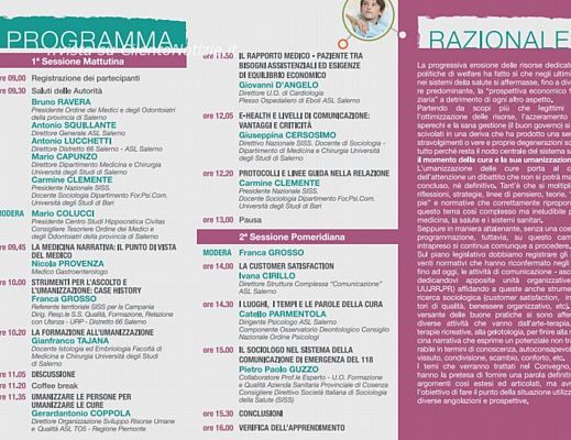 15052014 umanizzazione delle cure