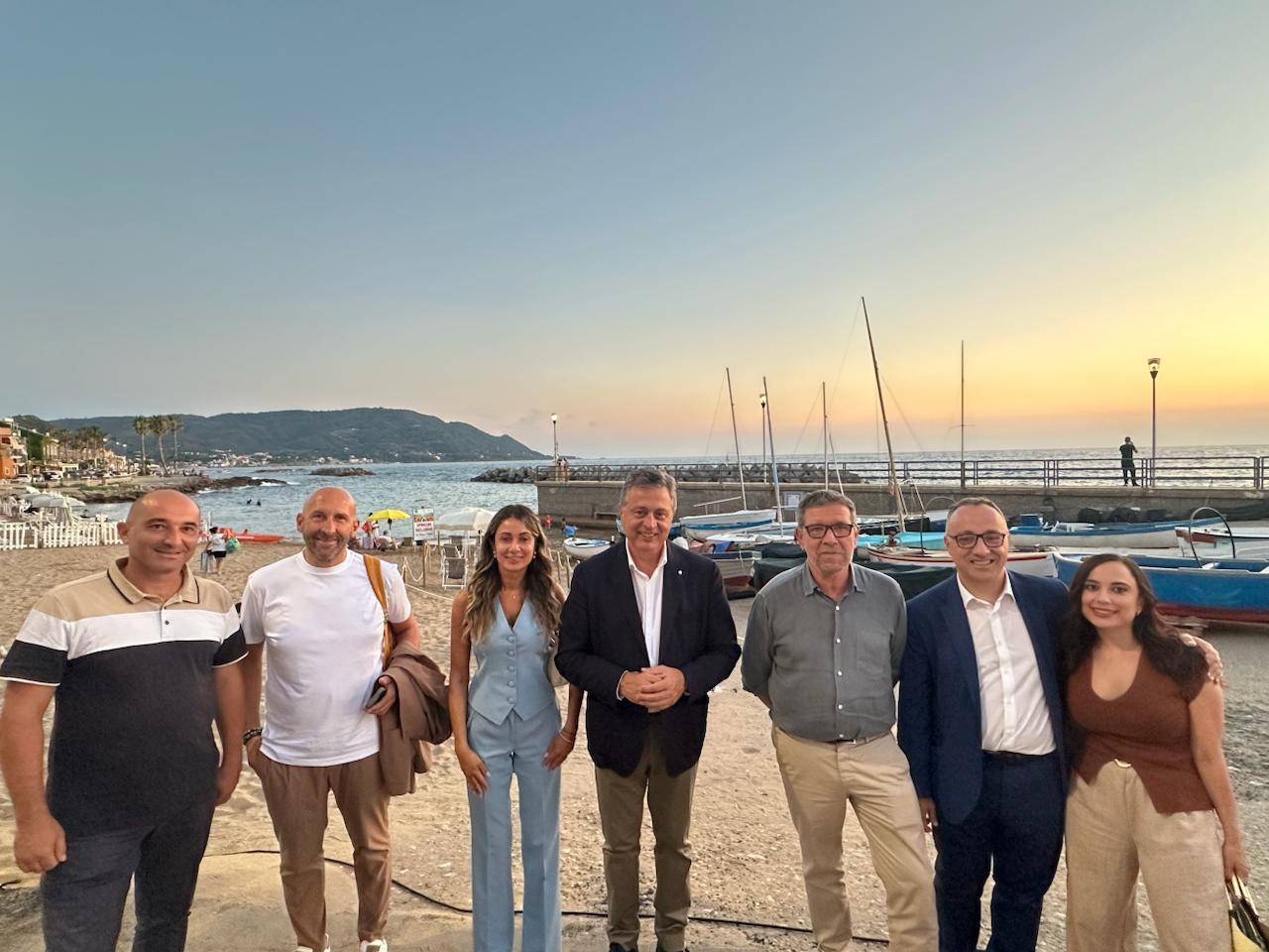 amministrazione in spiaggia