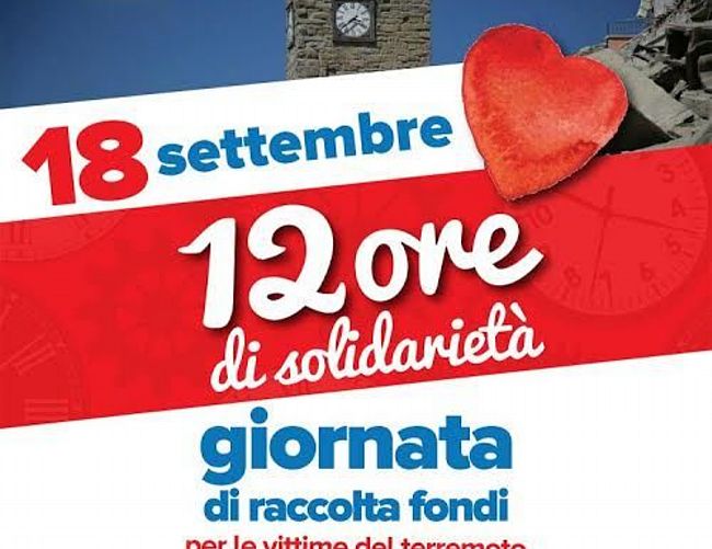 15092016 12 ore solidali terremoto