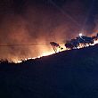 Cilento - Le ultime  Notizie foto - 15102014 incendio agnone
