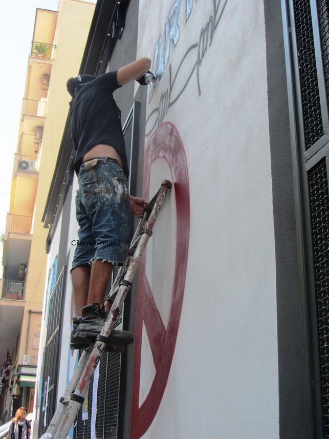 realizzazione murale napoli