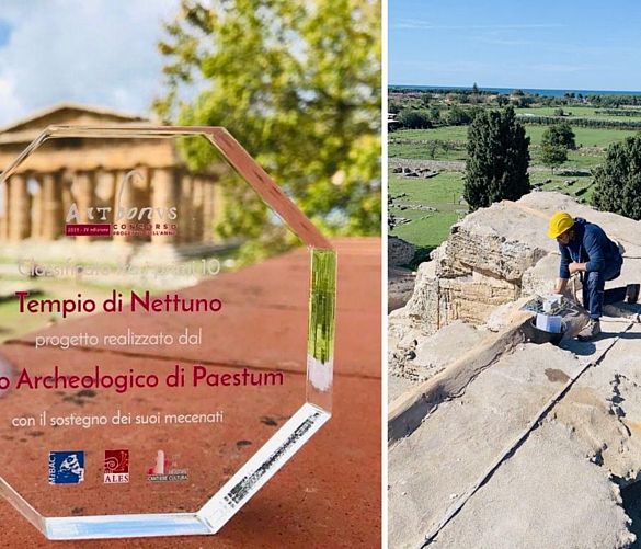 15102020 Installazione sensori al Tempio di Nettuno