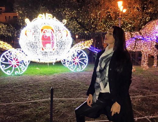 15122015 anna tatangelo a salerno luci d artista