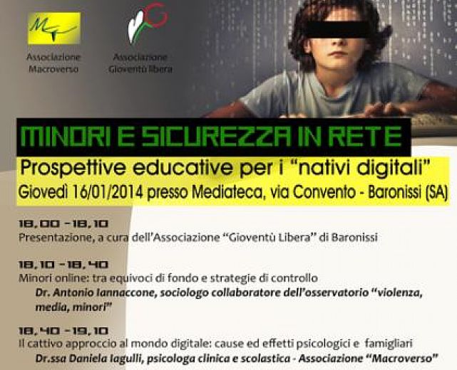 16012014 Minori e sicurezza in internet