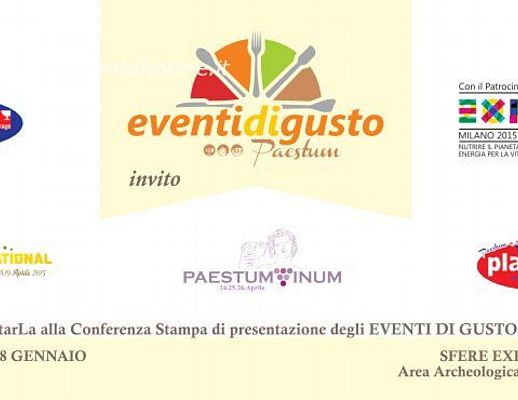 16012015 eventi gusto paestum