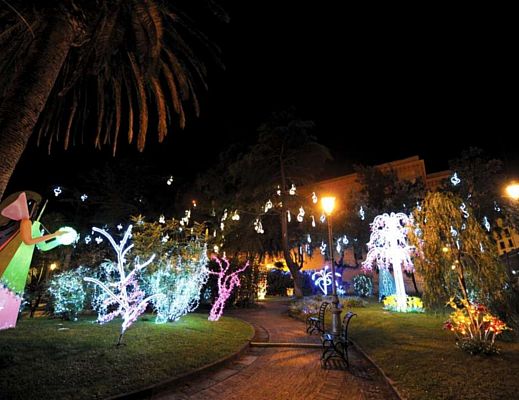 16012015 luci d artista salerno villa comunale