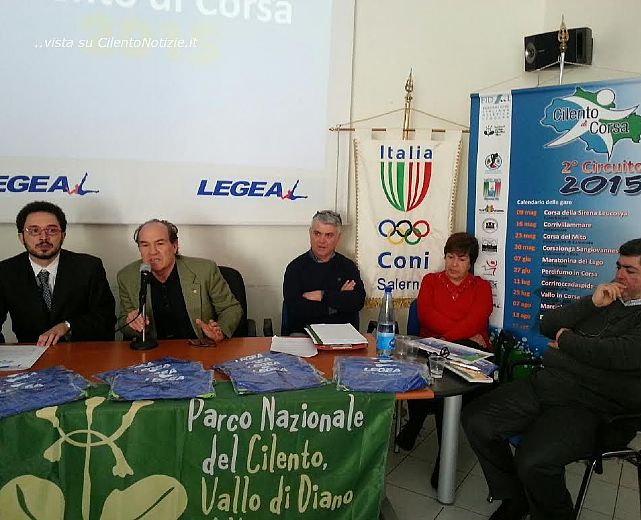 16012015 presentazione cilento di corsa 2015