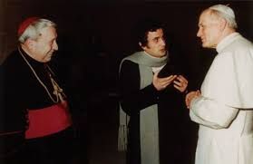 tonino luppino con Papa Wojtyla