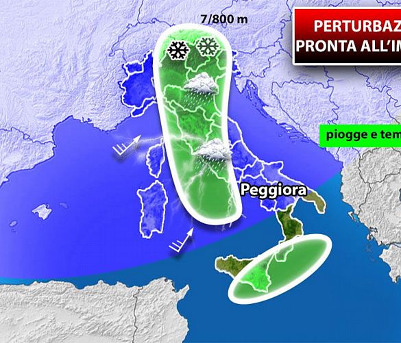 16012019 meteo prossimi giorni