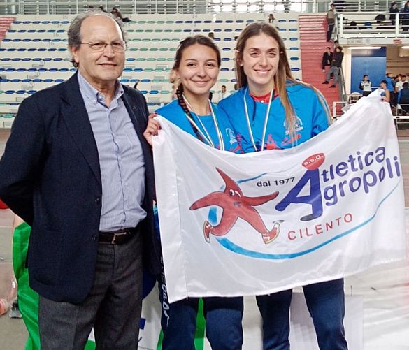 16012023 podio atletica agropoli