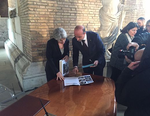 16022016 Direttore BMTA con Bokova