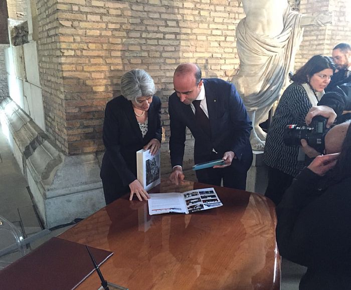 16022016 Direttore BMTA con Bokova