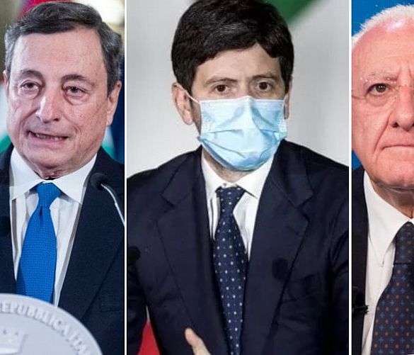 Emilio-La-Greca-Romano foto - 16042021 draghi speranza de luca