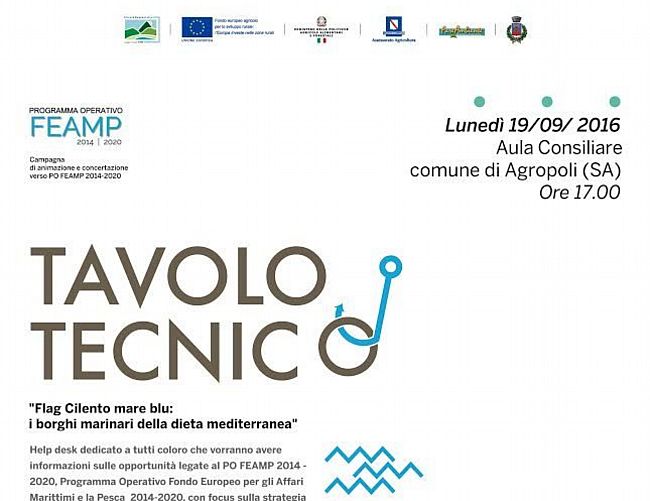 16092016 tavolo tecnico gal