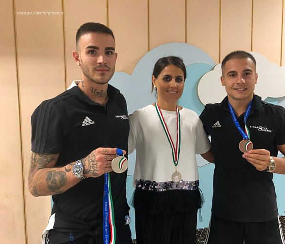 16092019 Ginnastica Salerno con il presidente Sulce