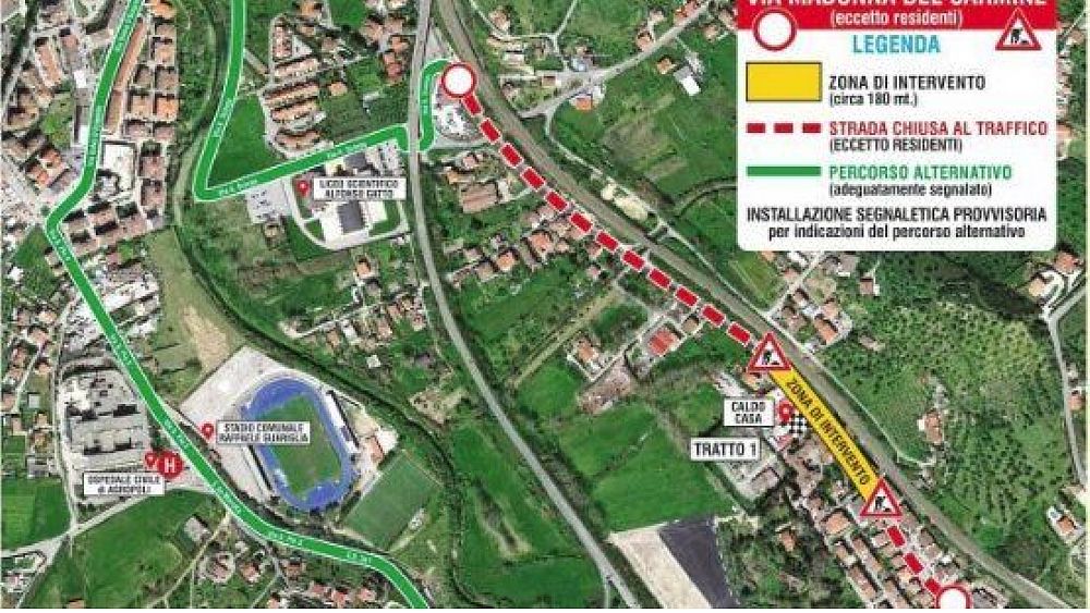 16102018 madonna del carmine strada chiusa