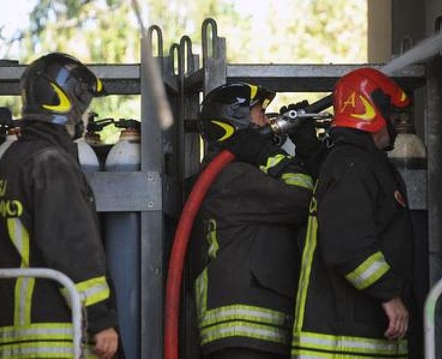 16112013 vigili del fuoco in azione