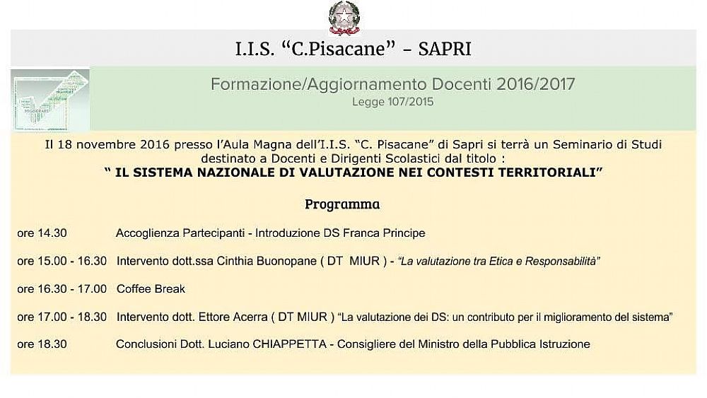 16112016 seminario sapri