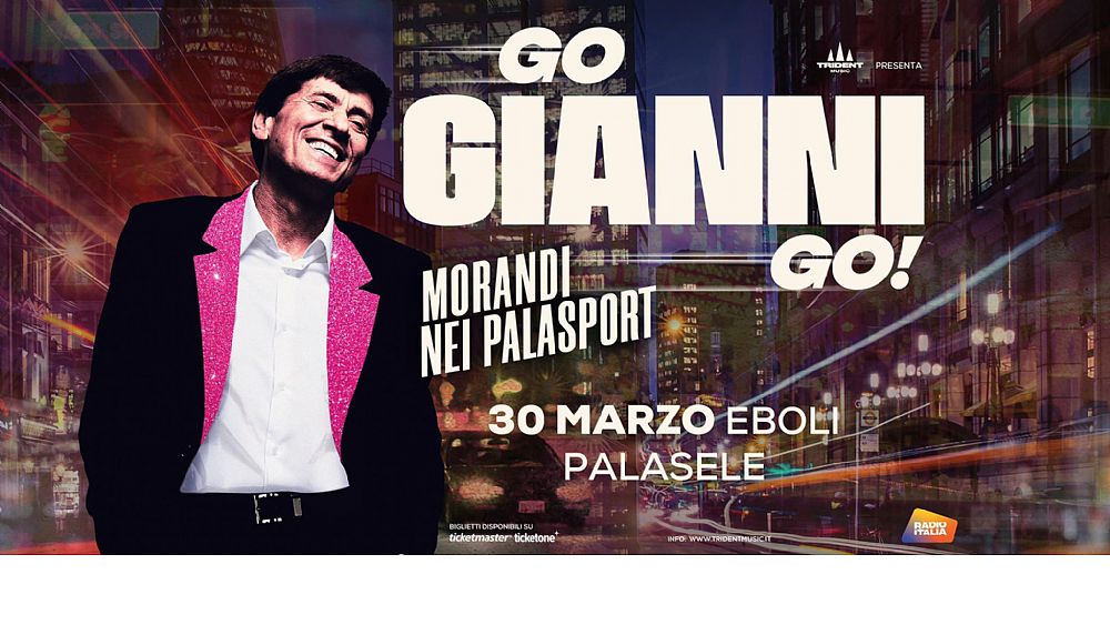 16112022 gianni morandi palasele