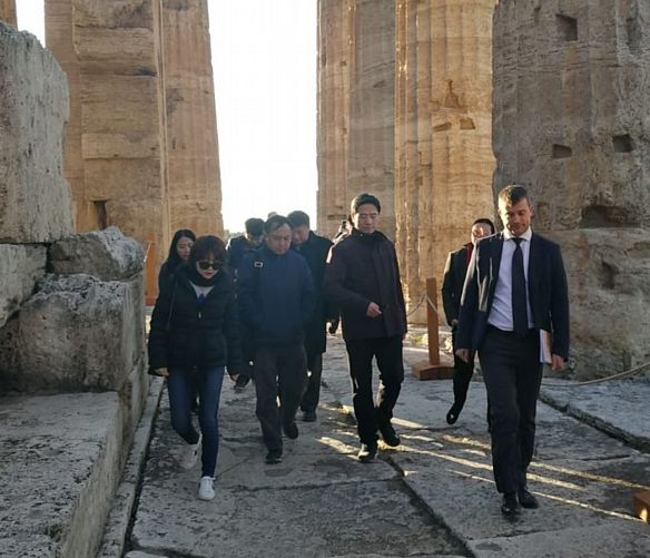17022019 Delegazione cinese a Paestum