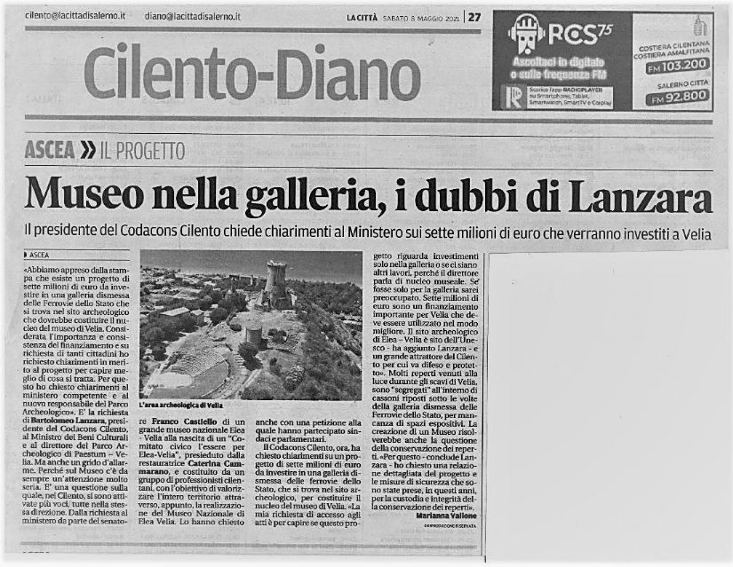 articolo su la città