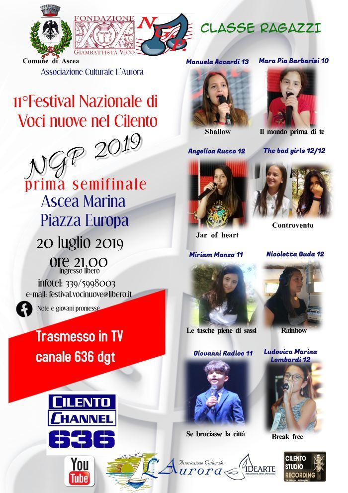 festival voci nuove cilento